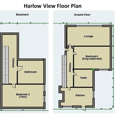 Harlow View Apartment, - 2 Bedroom Duplex Apartment. Sleeps 6. Dog Friendly. Lägenhet *